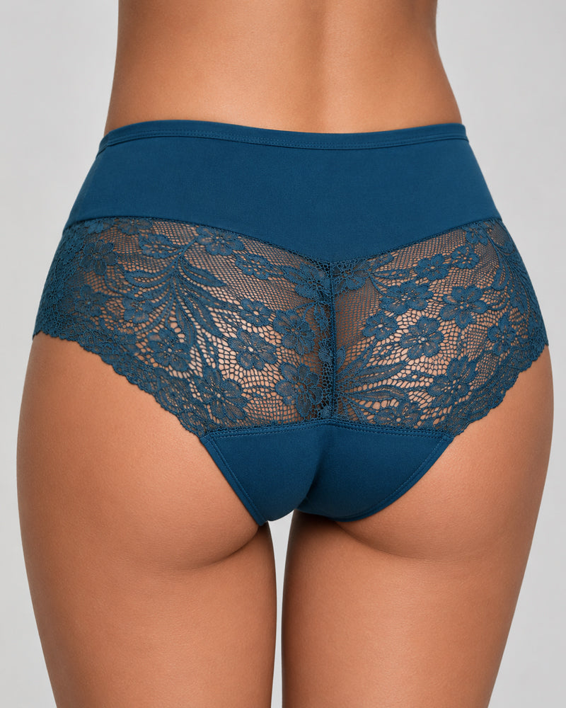 Multiple-Pack Sexy Cotton Lace Patchwork Briefs