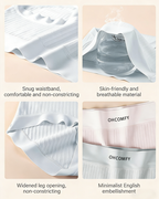 Five-pack Cotton Antibacterial Seamless Breathable Briefs