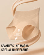 2-Pack High Waist Seamless Ice Silk Hip-Lifting Shaping Panties