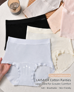 5-Pack High Waist Seamless Lyocell Cotton Briefs