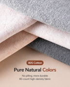 Multi-Pack Mid Waist Pure Cotton Antibacterial Breathable Briefs