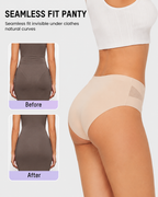5-Pack Seamless Mesh Cutout Elastic Panty