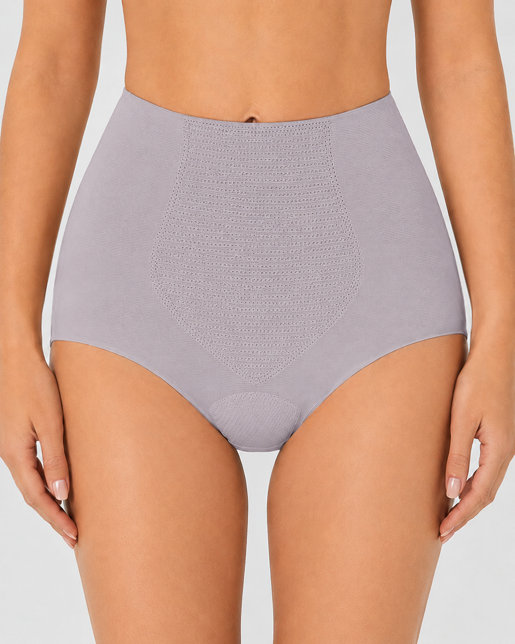 5-Pack Ultra Thin Seamless Ice Silk High Waist Tummy Control Panties