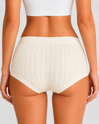 5-Pack Cotton Antibacterial Breathable Comfortable Panties
