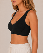 Front Closure Seamless Comfortable Wire-free Bra