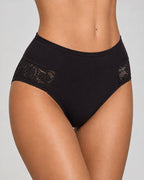 Multiple-Pack Sexy Cotton Lace Patchwork Briefs