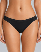 Ultra-thin Seamless Side-hook No-take-off Briefs