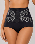 2-Pack Seamless Tummy Control Adjustable Hook-Up Shaping Panties