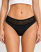 5-Pack Sexy Seamless Ice Silk Lace Patchwork Breathable Panties
