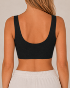 Front Closure Seamless Comfortable Wire-free Bra
