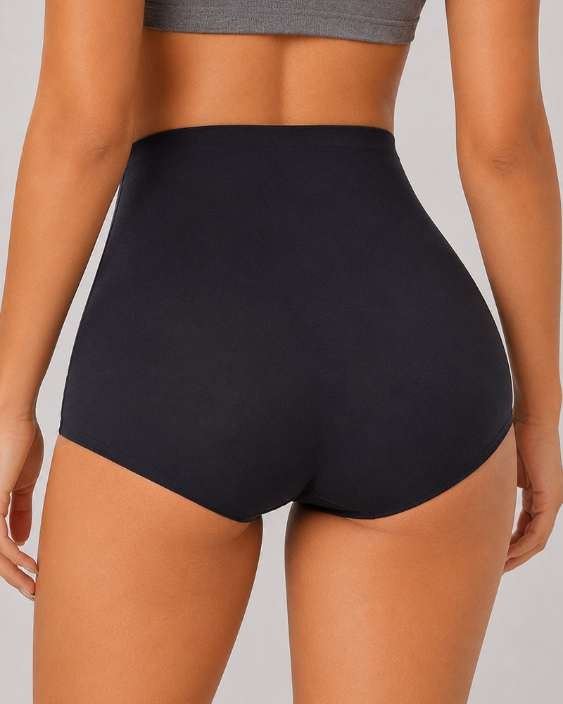 2-Pack Seamless Tummy Control Adjustable Hook-Up Shaping Panties