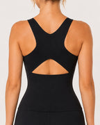 4-in-1 Seamless Front Closure Tummy Control Wire-Free Bra Crossback Shaping Vest