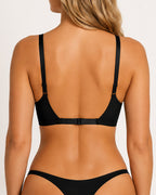 Women's Deep V-Neck Seamless Low Back Bra