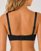 3-Pack Wire Free Comfortable Breathable Push Up Bra