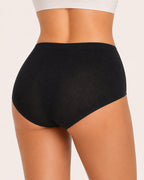 3-Pack Plus Size Mesh Ice Silk Breathable Seamless Panties