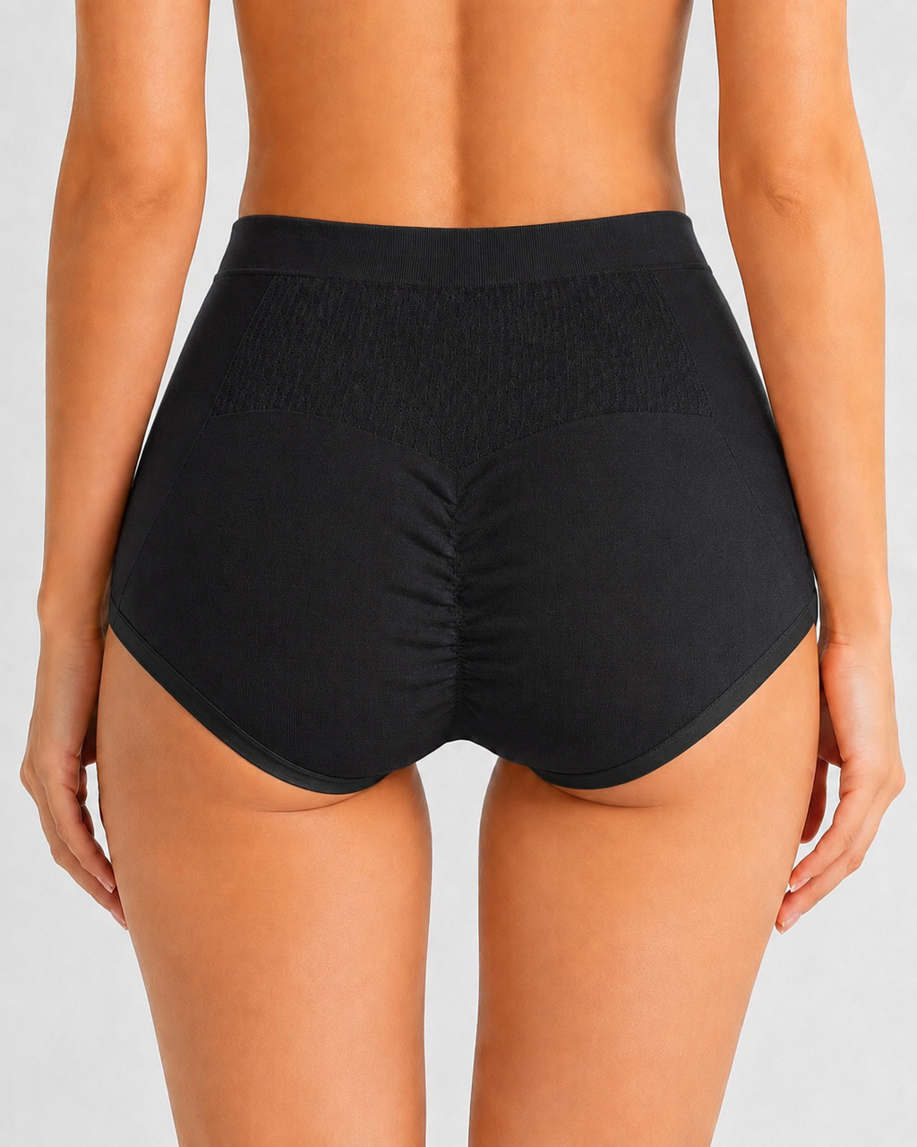 5-Pack Pure Cotton High Waist Tummy Control Hip Lift Seamless Panties