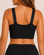 Plus Size Seamless Wire-Free Front Closure Comfort Jelly Bra