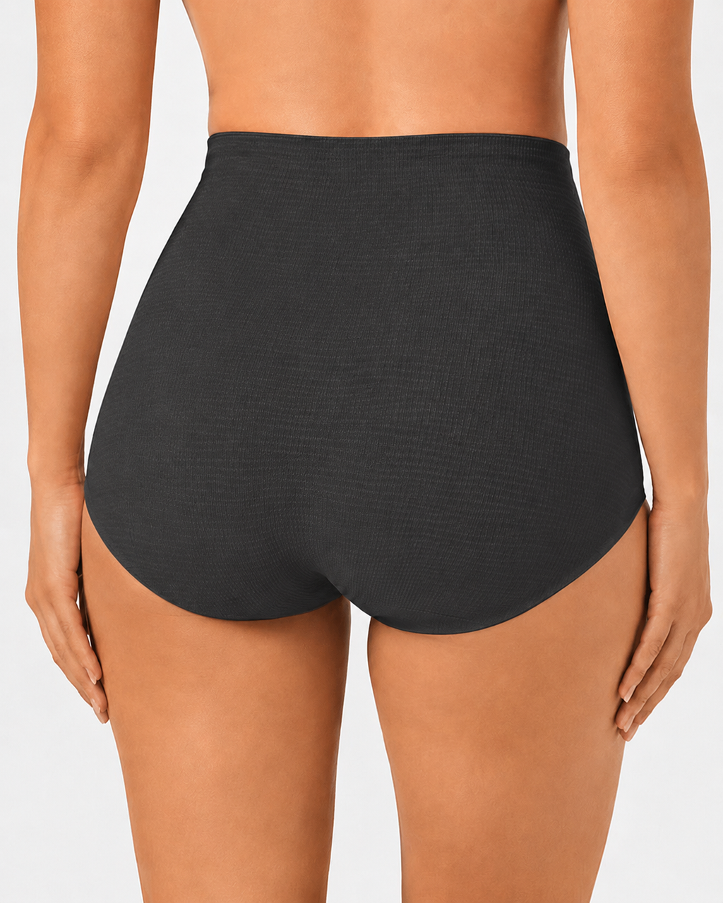 2-Pack High Waist Seamless Ice Silk Hip-Lifting Shaping Panties