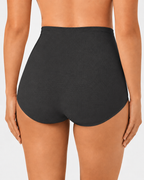 2-Pack High Waist Seamless Ice Silk Hip-Lifting Shaping Panties