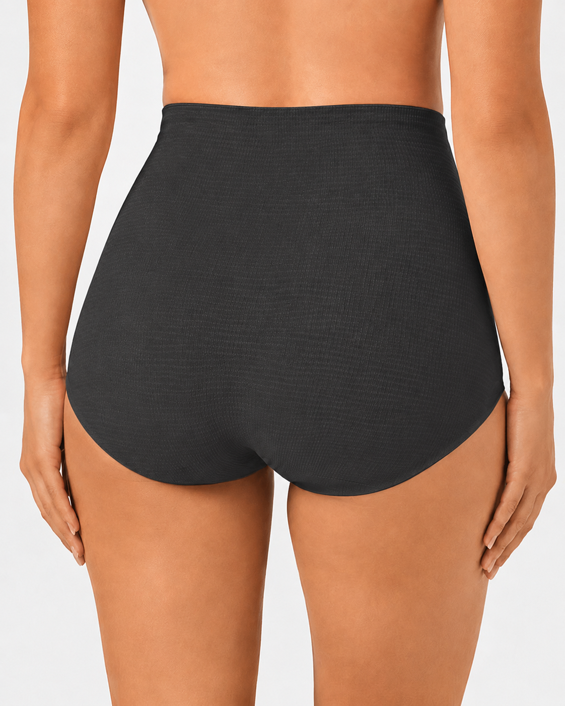 2-Pack High Waist Seamless Ice Silk Hip-Lifting Shaping Panties