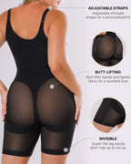 Women‘s Tummy Control Butt Lifting Seamless Sculpting Shapewear Bodysuit