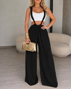 Casual Loose Wide-leg Overalls