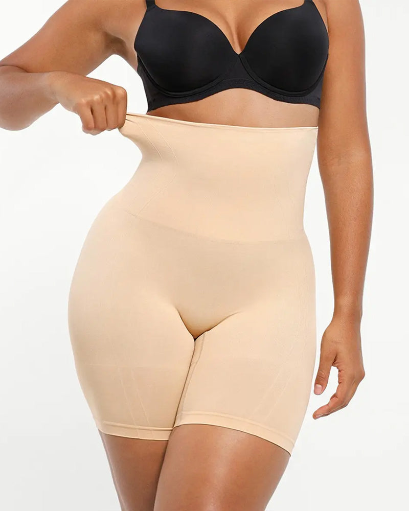 Women's High Elastic Antibacterial Crotch Compression Hip-Lifting Shorts