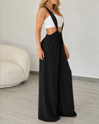 Casual Loose Wide-leg Overalls