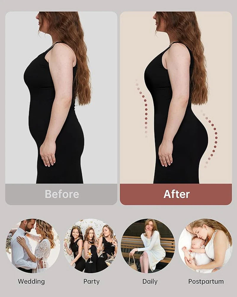 Women's High Waist Seamless Tummy Lifting Buttocks Breathable Shaping Shorts
