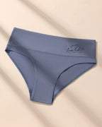 4-Pack Women's High-waisted Seamless Tummy Control Pure Cotton Thong