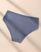 4-Pack Women's High-waisted Seamless Tummy Control Pure Cotton Thong