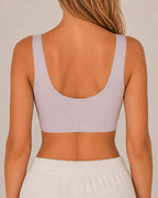 Front Closure Seamless Comfortable Wire-free Bra
