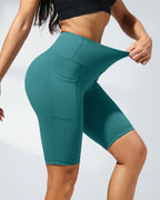 Women's Casual Sports Loose Cycling Shorts with Pockets