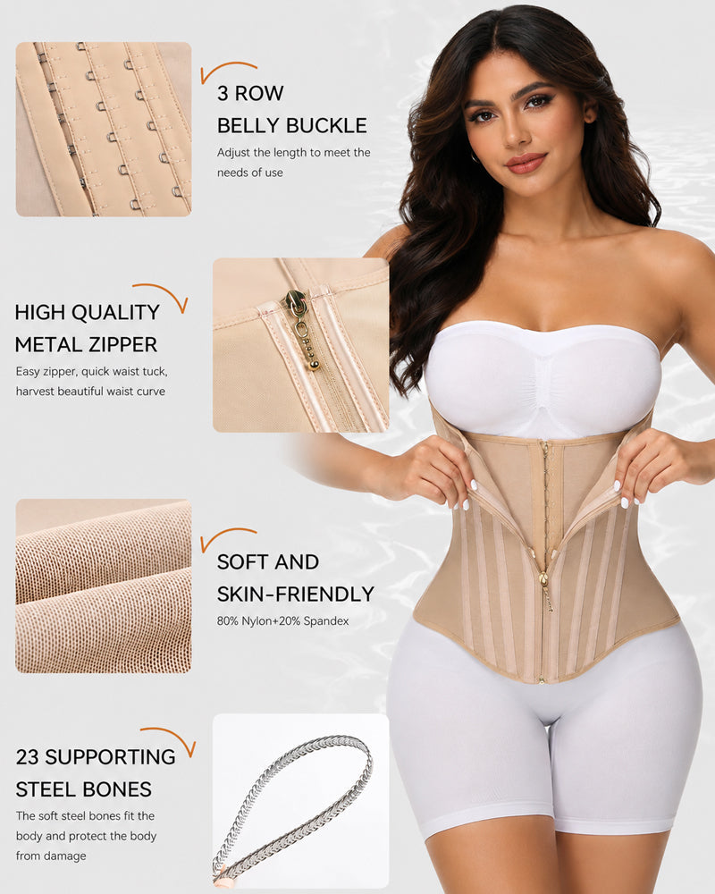 Double Layer Compression Waist Trainer Shapewear