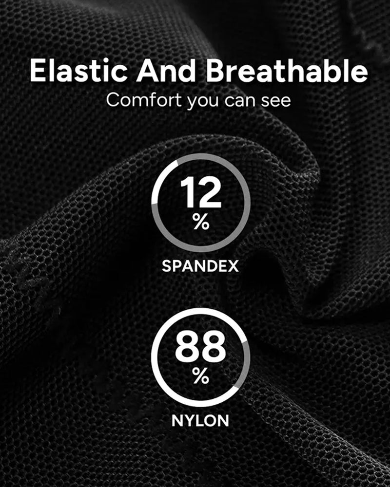 Men's High Elastic Seamless Tummy Control Mesh Breathable Shaping Vest
