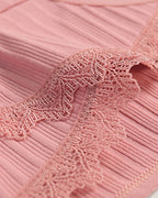 Lace-trimmed Pure Cotton Breathable Comfort Stretch Briefs