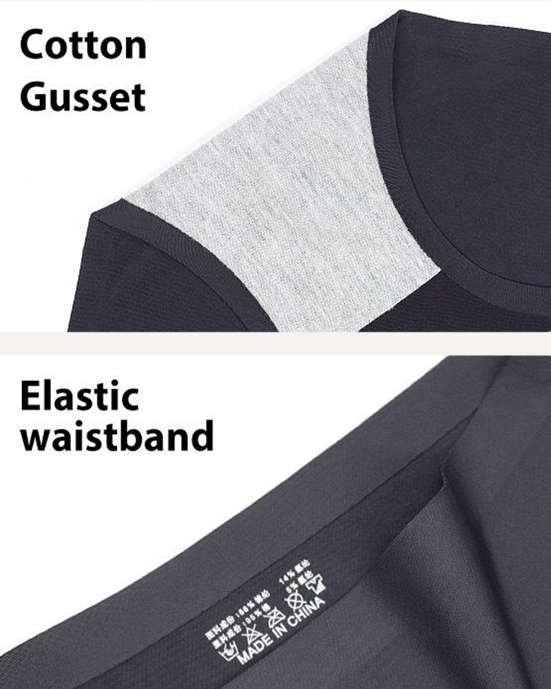 Women's Seamless High-Waisted Elastic Comfort Panties