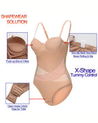 Strapless Tummy-control Waist-shaping Butt-lifting Seamless Body Shaper