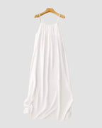 Women's Solid Color Backless Cami Dress