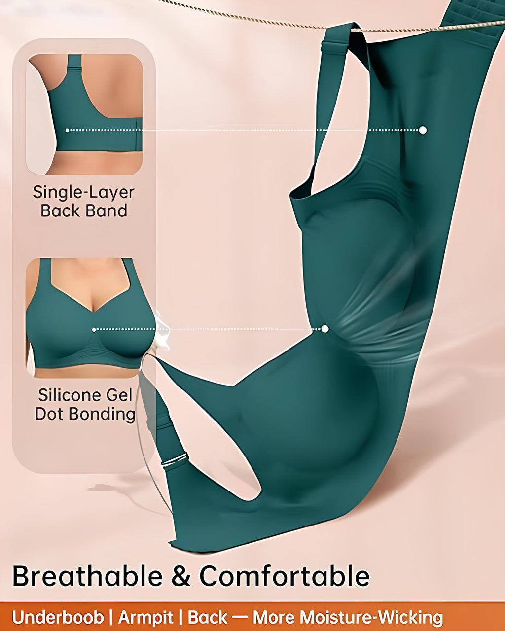 Women Full Coverage No Underwire Bras