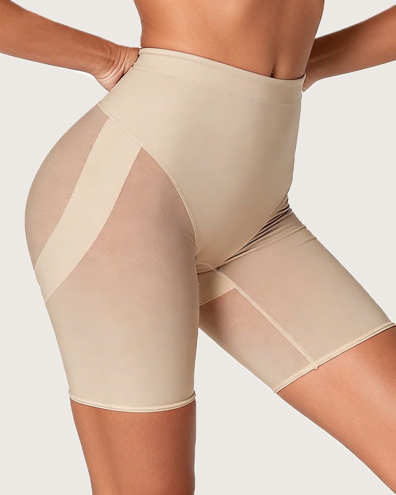 Tummy-flattening Firming Butt-lifting Seamless Shaping Shorts