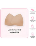 Seamless Adhesive Invisible Lifting and Gathering Breast Pads