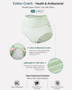 5-Pack High Waist Ice Silk Seamless Breathable Briefs
