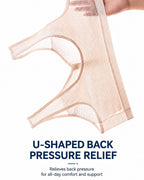 Front Closure Ultra-thin Breathable Mesh Seamless Wire-free Vest Bra
