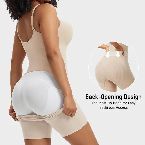 Women's Tummy Control Elastic Seamless Easy-to-Wear Bodysuit