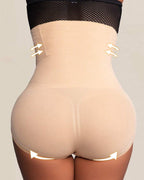 Women's Seamless High Waist Body Shaping Tummy Tuck Hip Lifting Panties