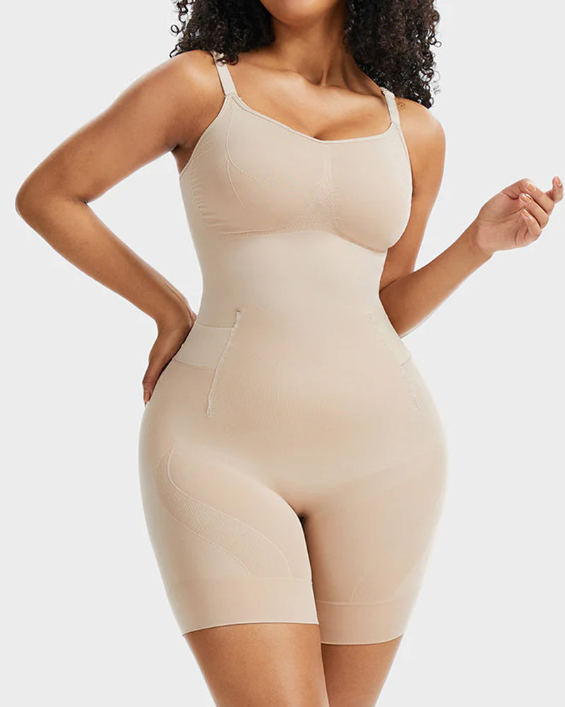 Women's Tummy Control Elastic Seamless Easy-to-Wear Bodysuit