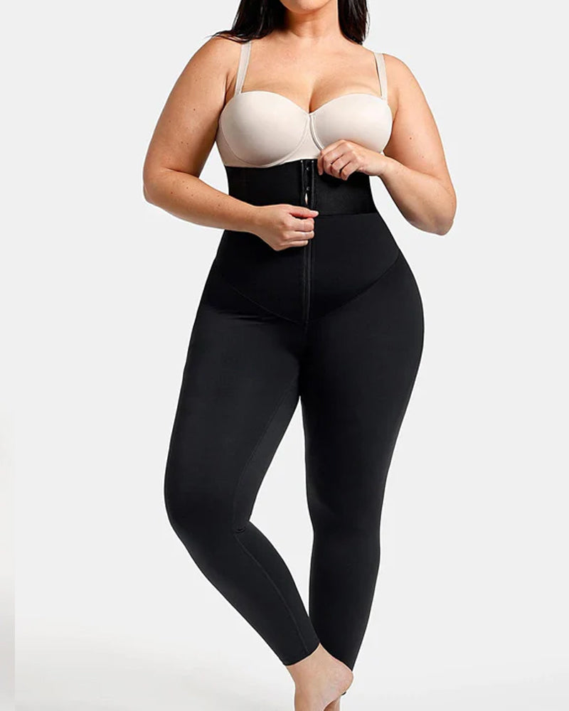 Women's High-Waisted Shaping Elastic Waist Belt Tight Yoga Pants