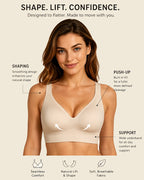 Plus Size Jelly Push-Up Bra