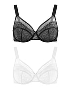 Plus Size Bras for Women Full Coverage Back Fat Underwire Minimizer Bras